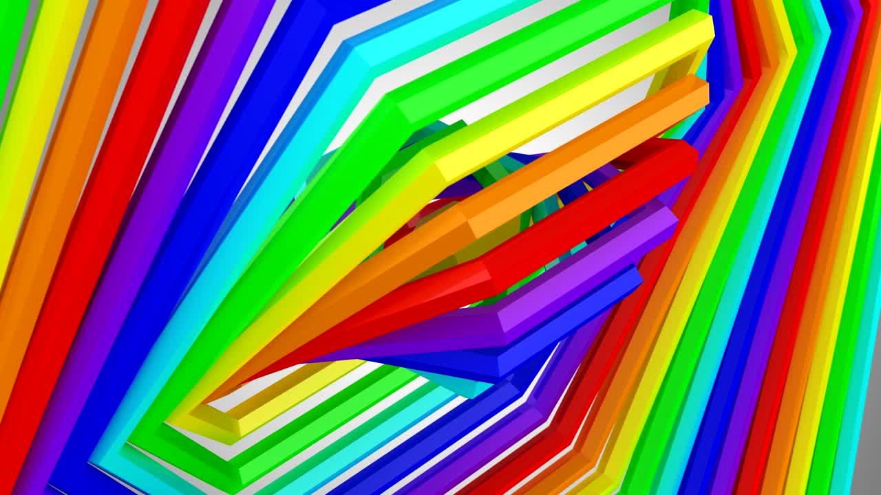 fondo de hexágonos giratorios