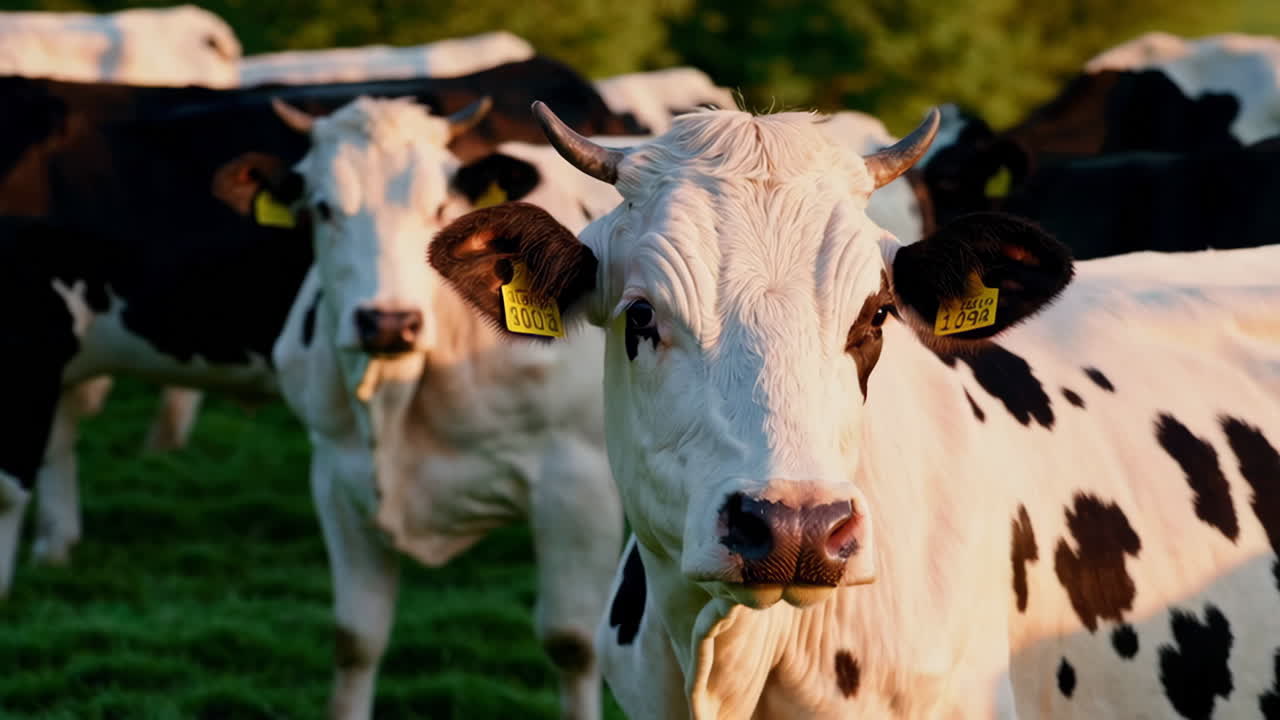 vacas pastando en un prado