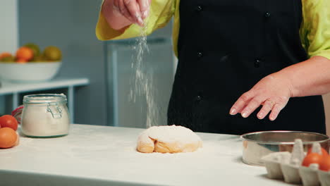 Preparing-homemade-donuts