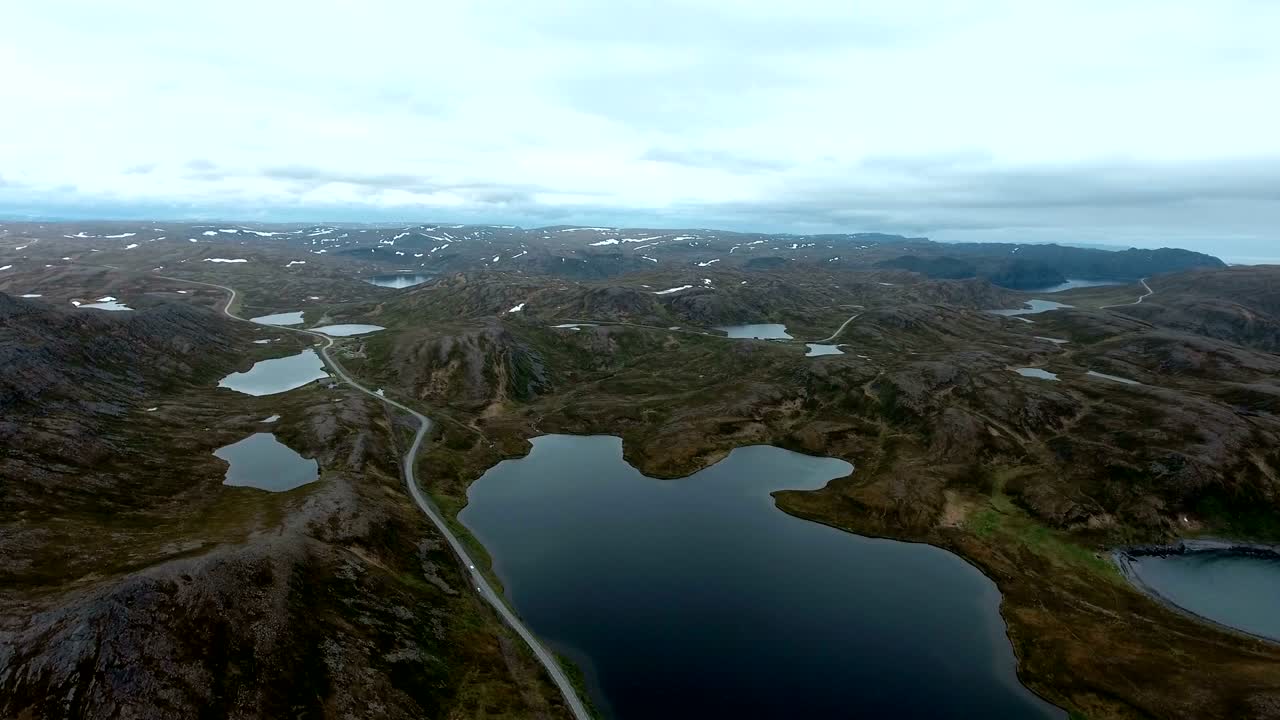 cabo norte (nordkapp) en el norte de noruega.