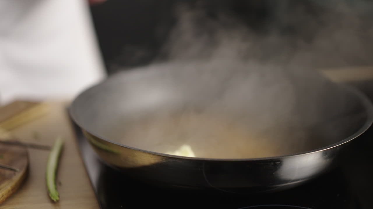 Cooking with Butter in a Frying Pan