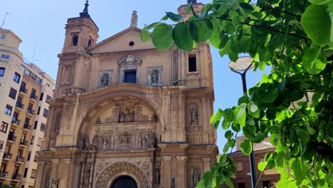 basilica church of santa engracia in zaragoza, spain