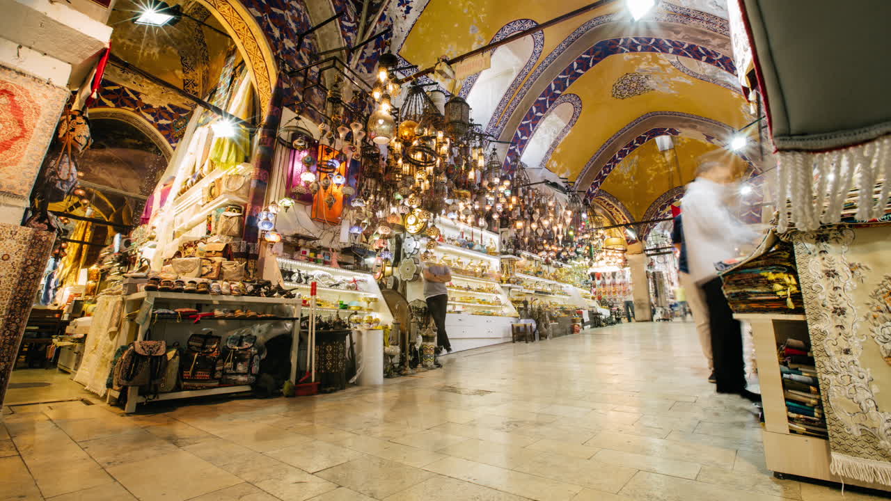 Grand Bazaar, Istanbul, Turkey - A bustling marketplace