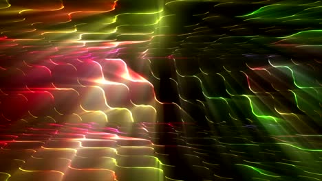 animación de fondo de luces coloridas