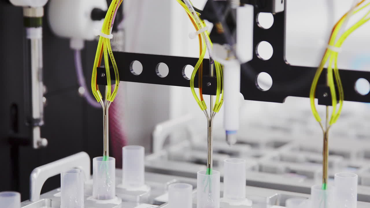 laboratorio químico y biológico para la detección de virus asesinos mortales