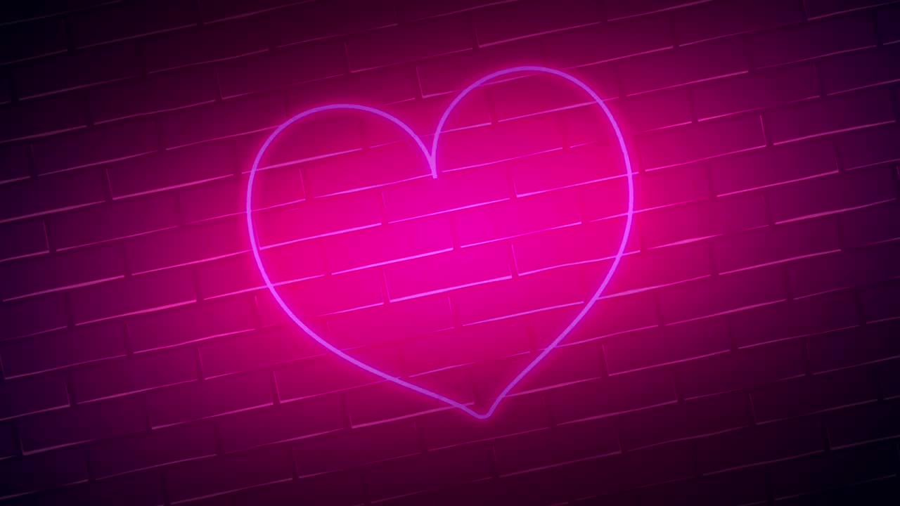 네온 개방 표지판