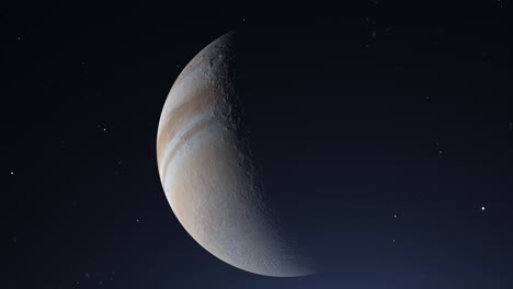 Planeta-Júpiter-Moviéndose-En-El-Espacio
