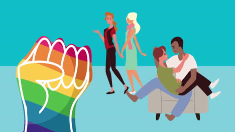 lgbtq+ pride and love