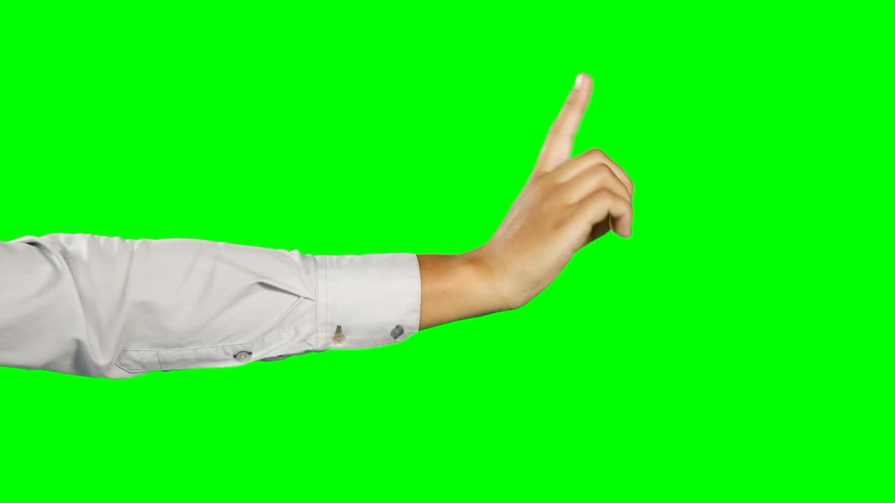 primer plano de la mano con una pantalla digital futurista