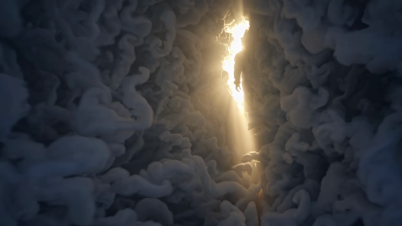 Ethereal Tunnel of Light