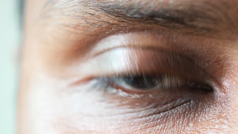 detail shot of human eye