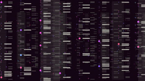 Código-Binario-Mosaico-Intrigante-Patrón-De-Números-Sobre-Fondo-Negro