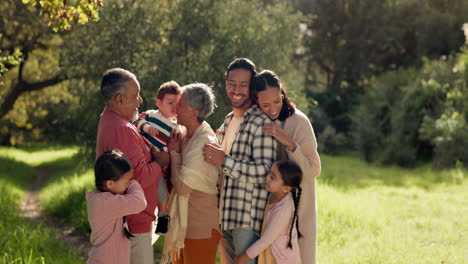 Family,-park-and-walking-with-love