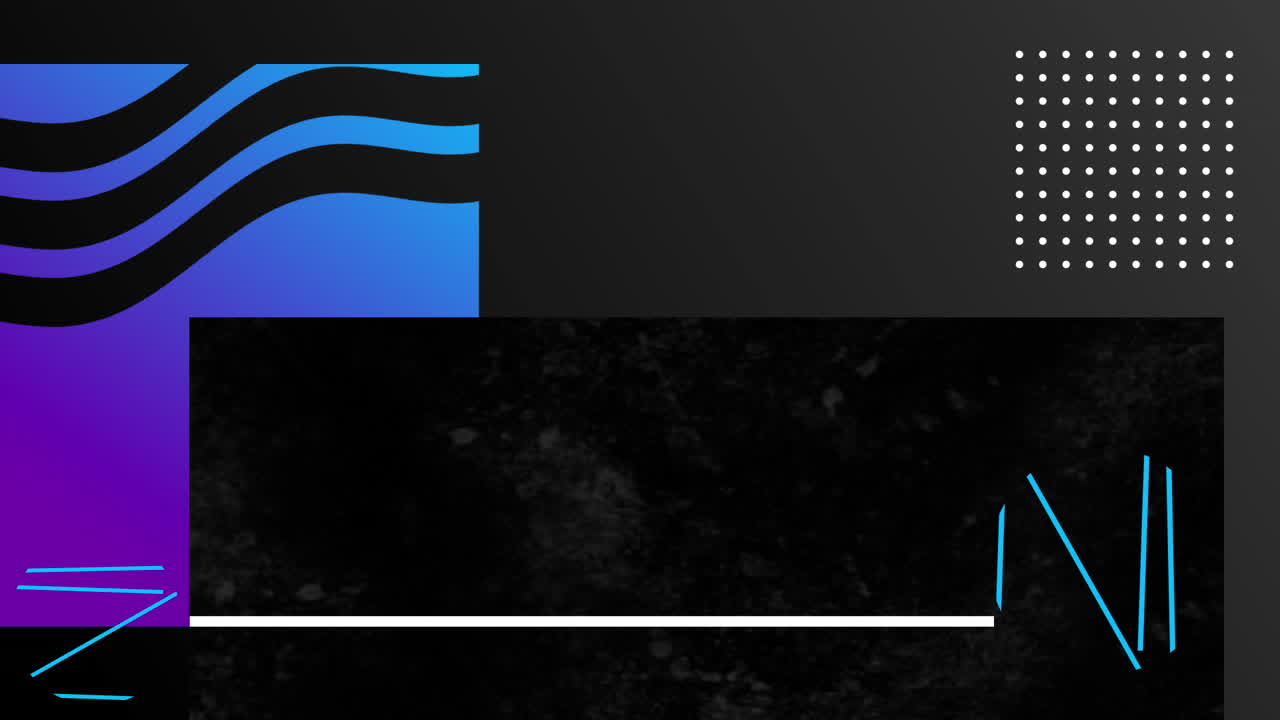 animación de movimiento retro hipnótico