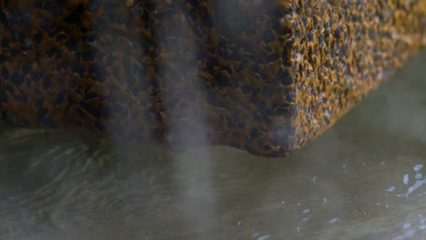 pulverización de agua