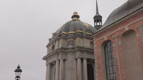 medieval greyfriars monastery of riddarholmen church in stockholm, sweden