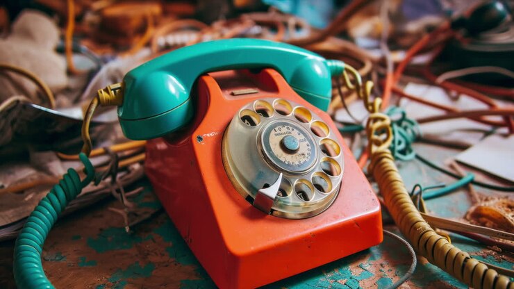 Téléphones rétro à cadran IA