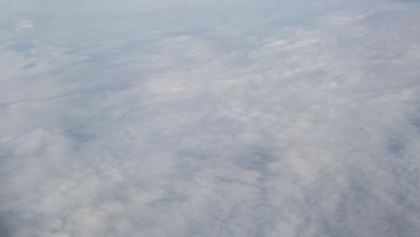 sky and clouds view from flight