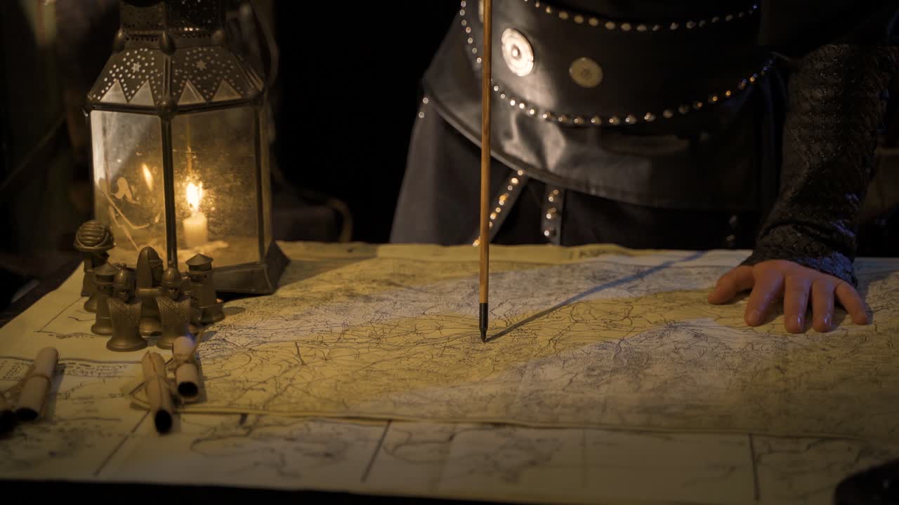 역사적인 영화적 전쟁 영상입니다.