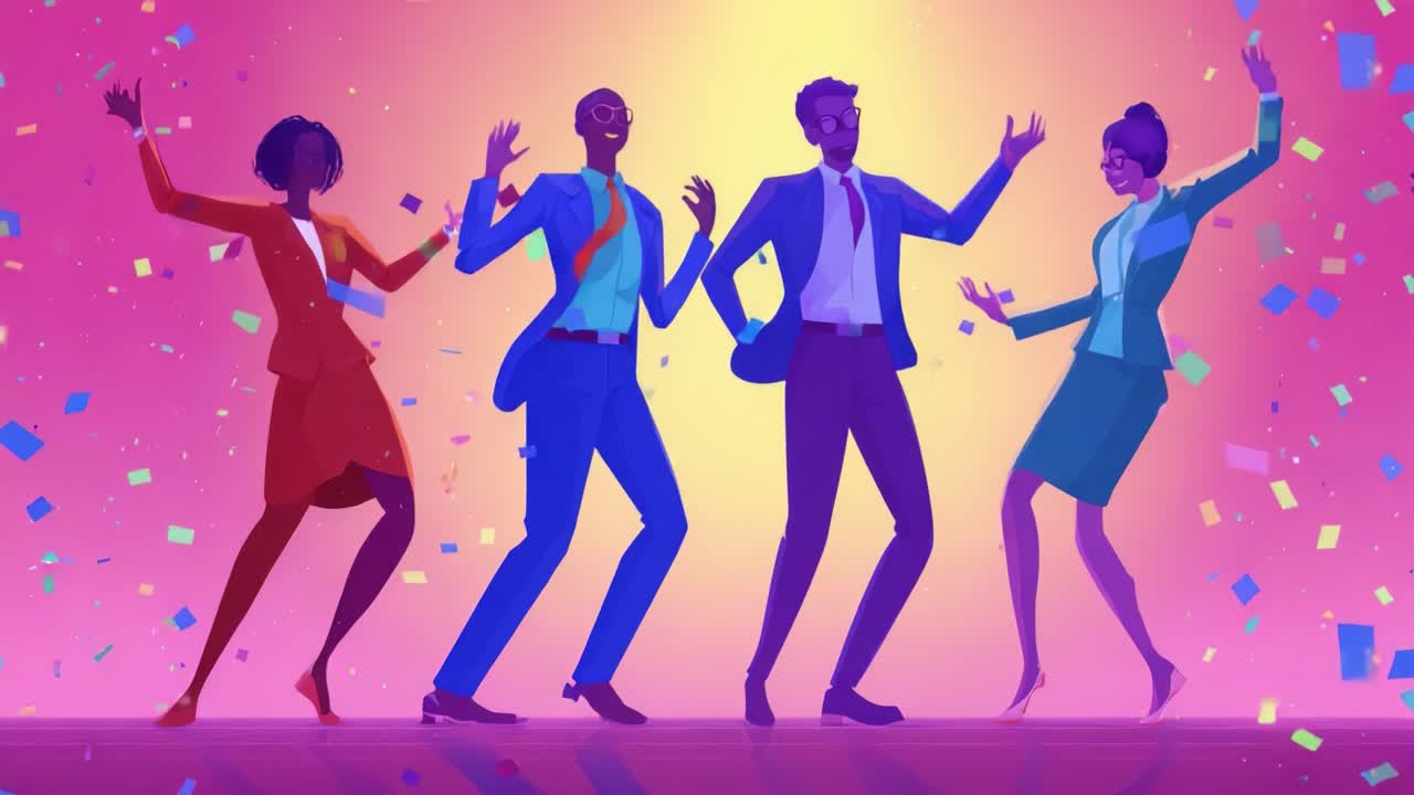 A Celebration of Diversity and Team Spirit: Engaging Characters Dance ...