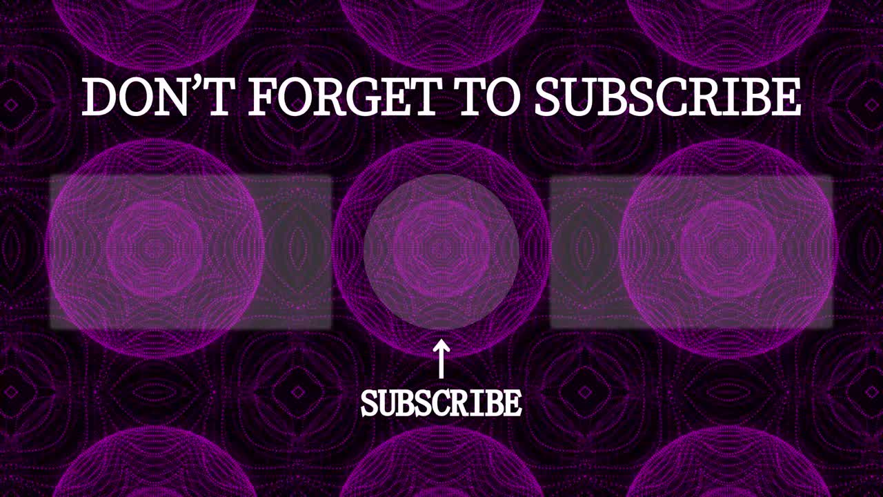 patrón de caleidoscopio tarjeta de finalización pantalla de finalización gráficos de movimiento