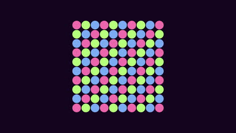 Colorful-grid-pattern-with-interconnected-circles
