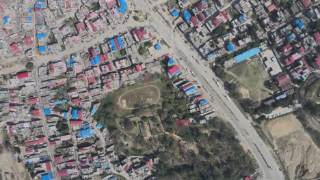 an aerial picture of nepal's butwal city