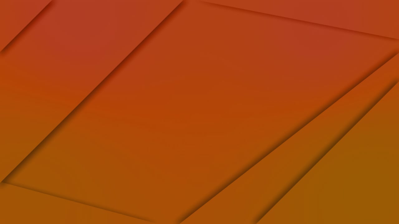 Orange lines moving on seamless loop
