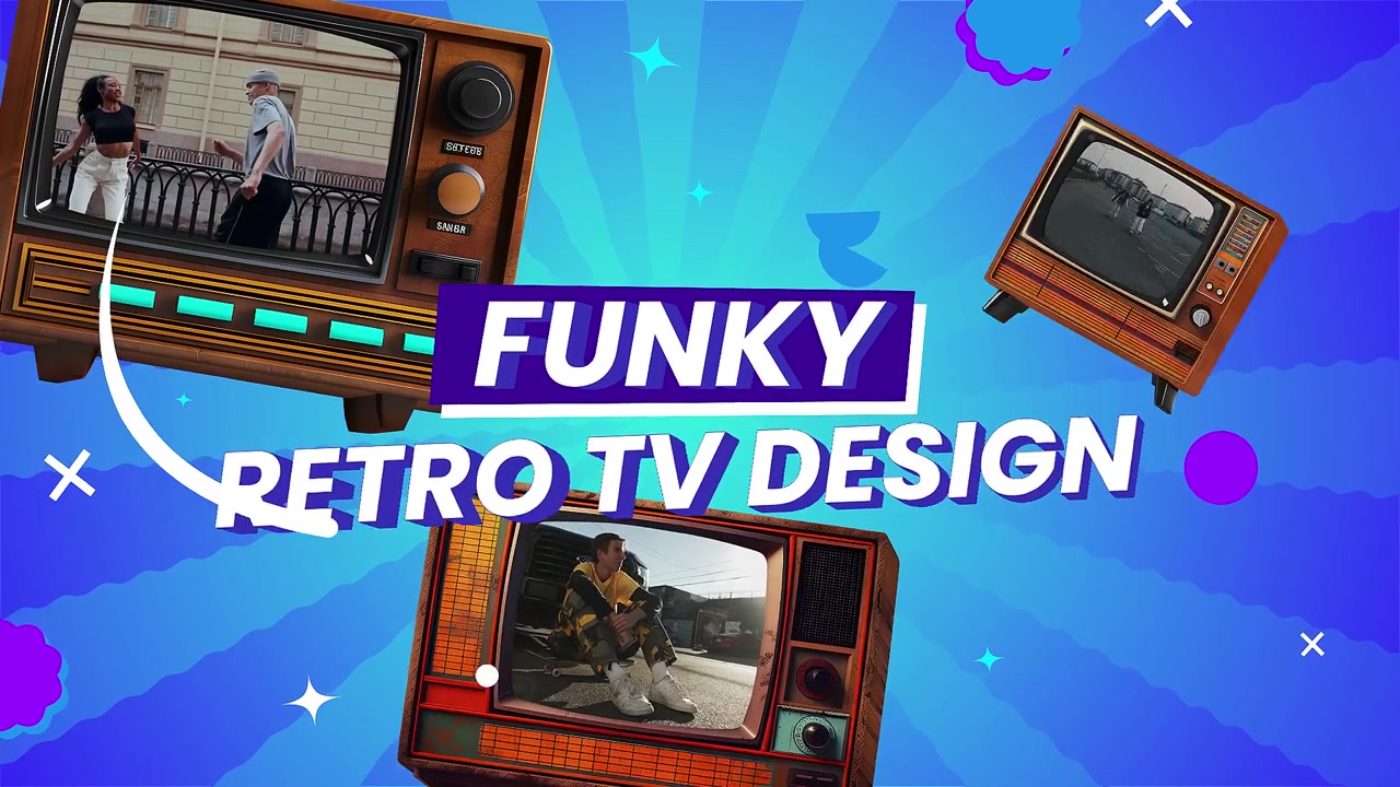 Funky Retro TV Promo