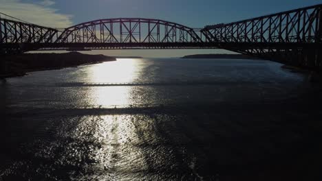 Toma-De-Drone-Del-Puente-De-Quebec