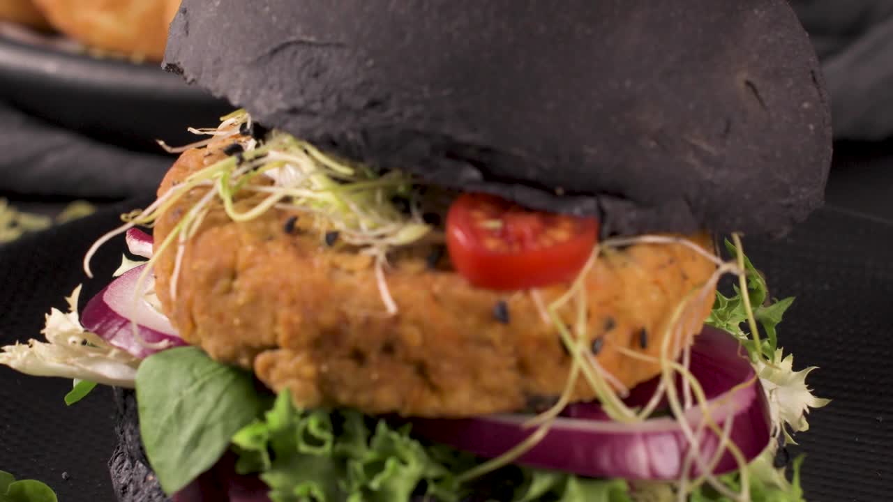 hamburguesas de verduras a la parrilla