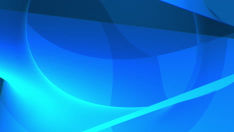 Abstract-geometric-background-animation-loop-of-curvy-blue-gradient-layers