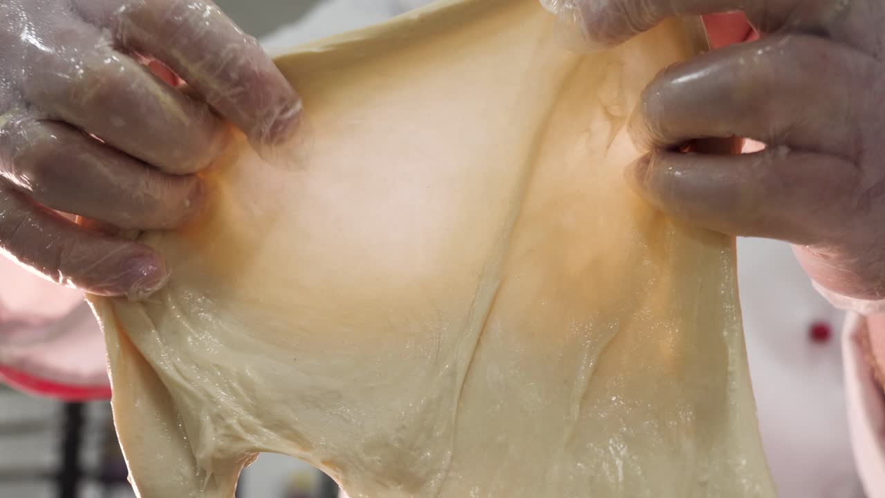 Chef Kneading Dough