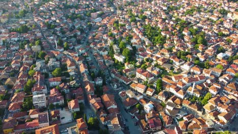 4k aerial footage of sarajevo, the capital of bosnia and herzegovina. this drone video captures the city’s unique blend of ottoman and austro-hungarian architecture