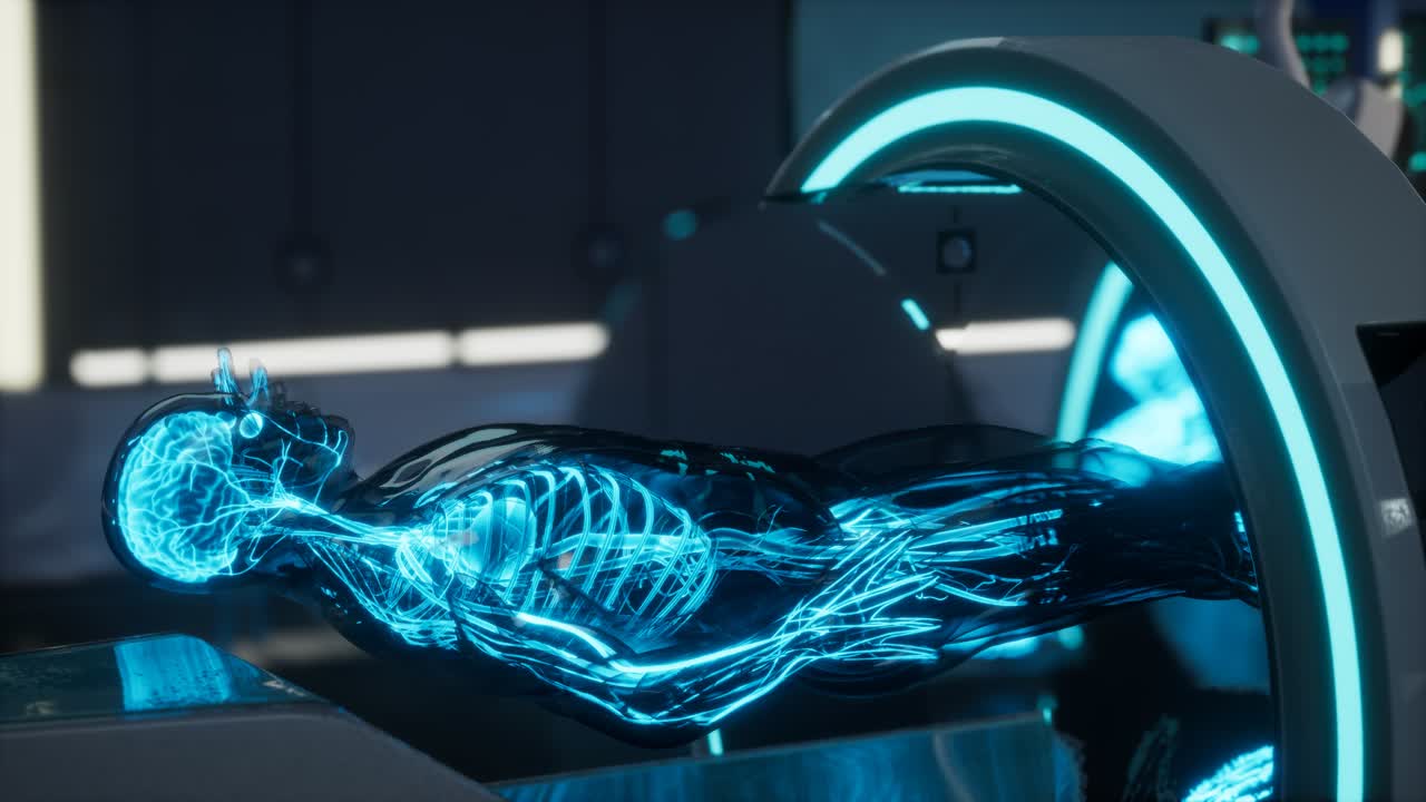 научная анатомия сканирования кровеносных сосудов человека