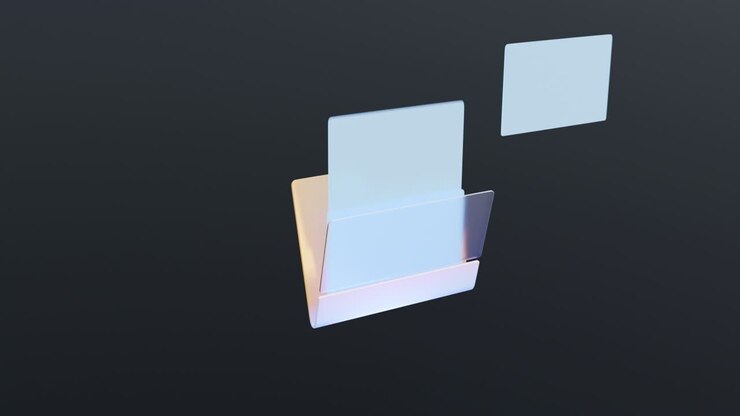 Folder for storing digital files.