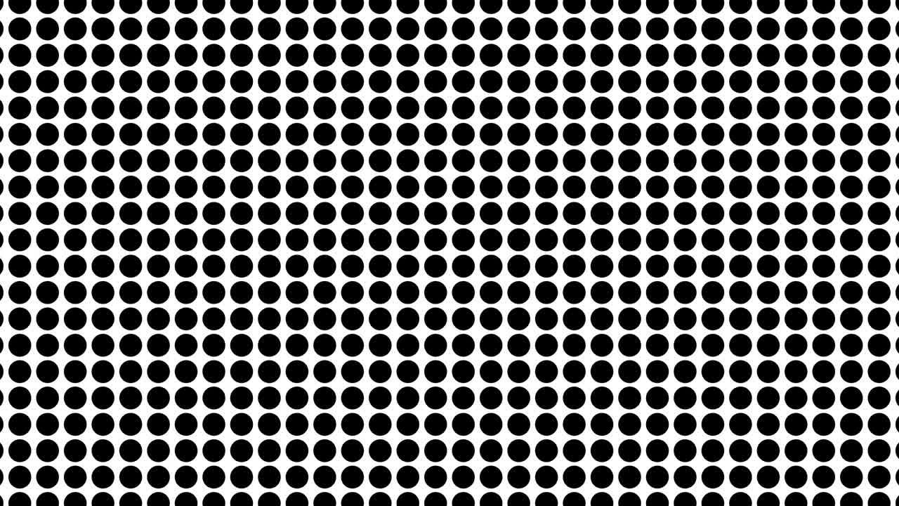 medio tono de muchos puntos, fondo abstracto generado por computadora, renderización 3d