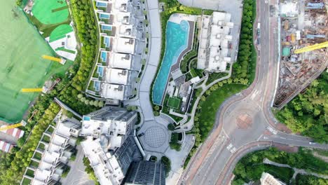 Aerial-view-of-Hong-Kong-Wu-Kai-Sha-area-with-modern-residential-building-complex