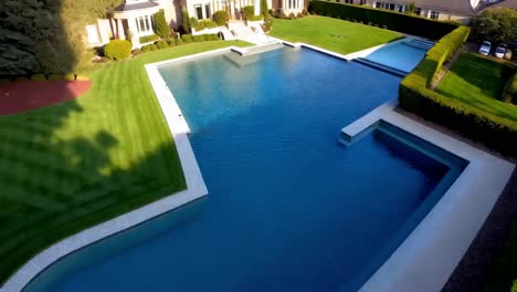 luxury home with stunning swimming pool