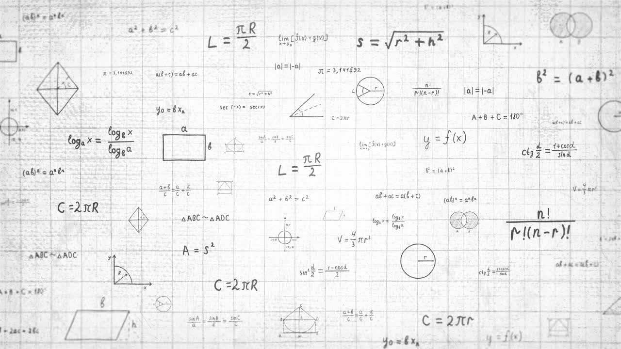Mathematical Formulas Background