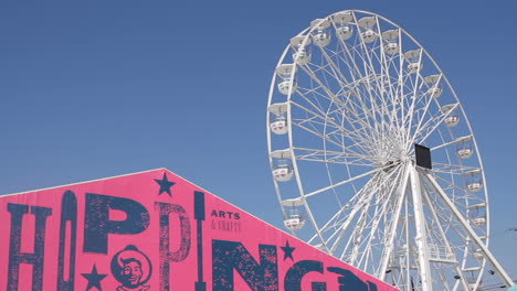 ferris wheel at arts and crafts fair