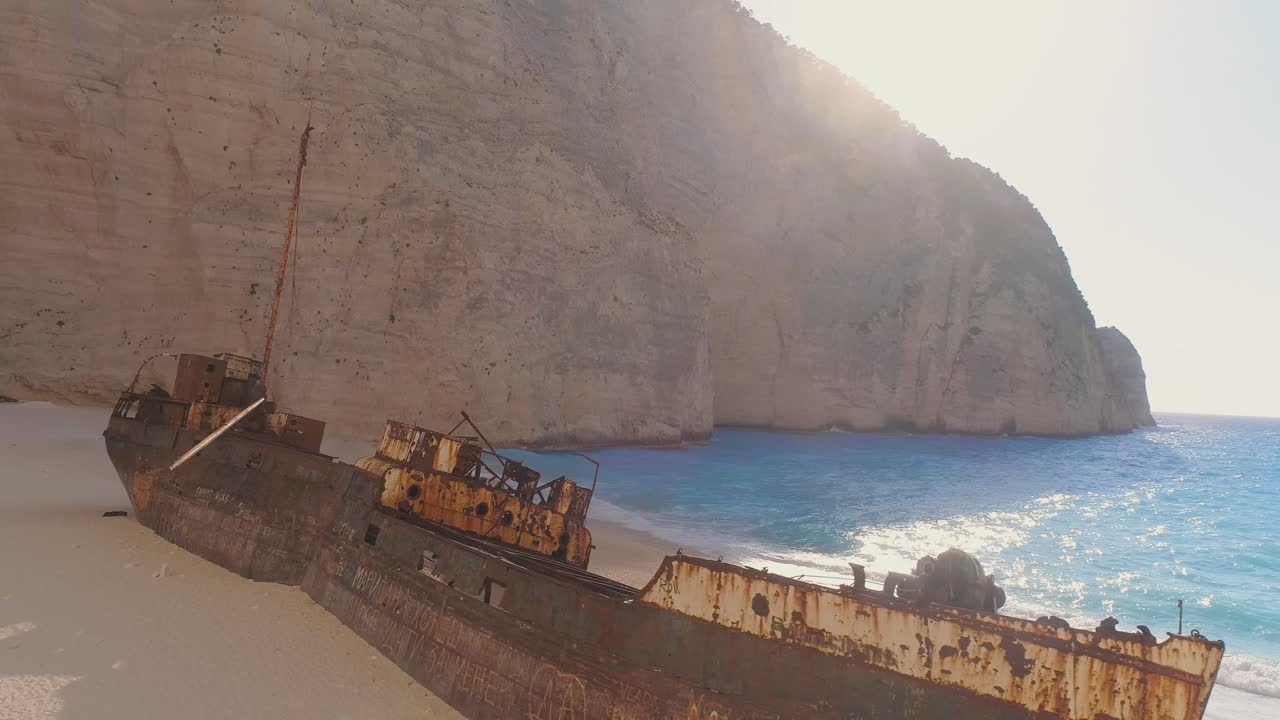 navagio playa naufragio cuatro asombroso