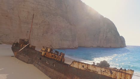 navagio beach shipwreck four stunning