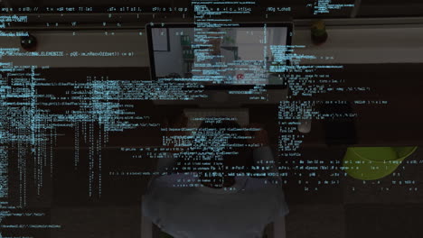 procesamiento de datos sobre los médicos que utilizan computadora portátil