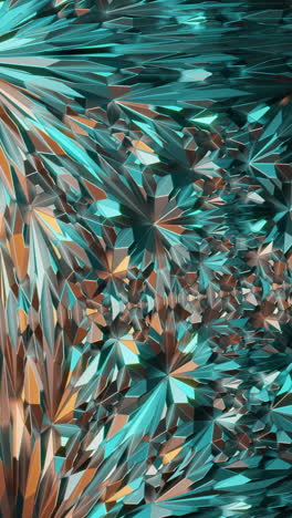 patrón de cristal geométrico abstracto
