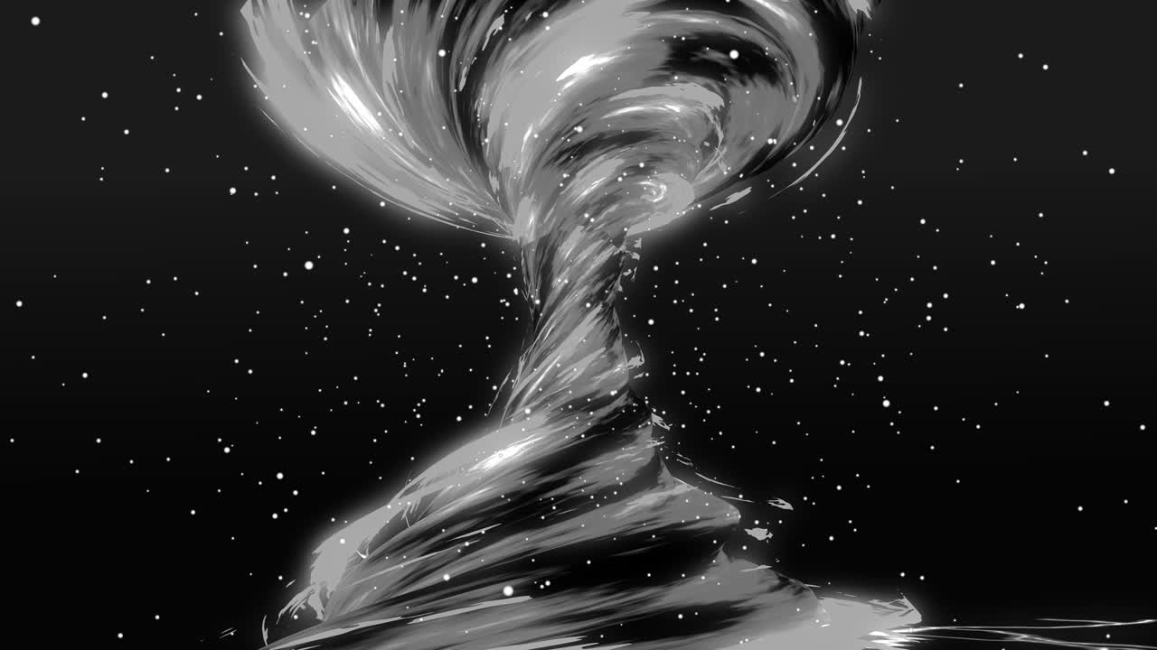 추상적인 토네이도 배경 4k