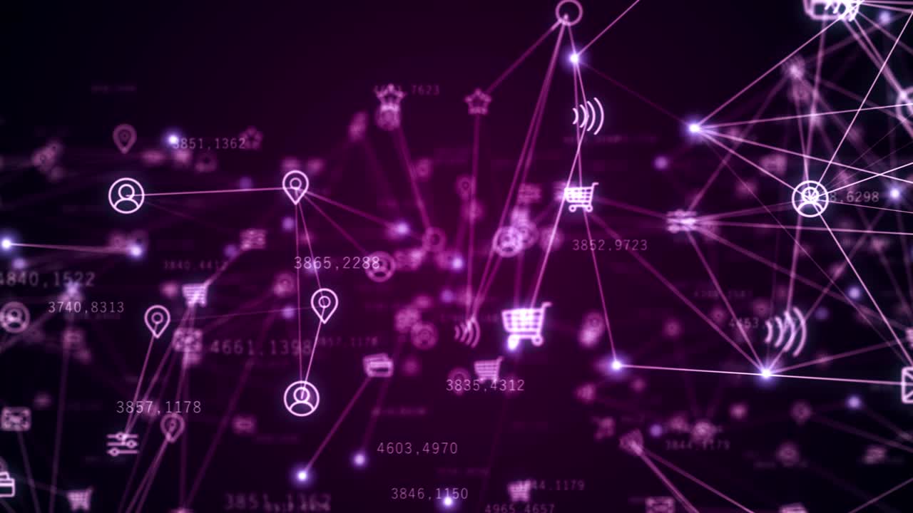 무작위로 움직이는 네트워크와 인터넷의 배경