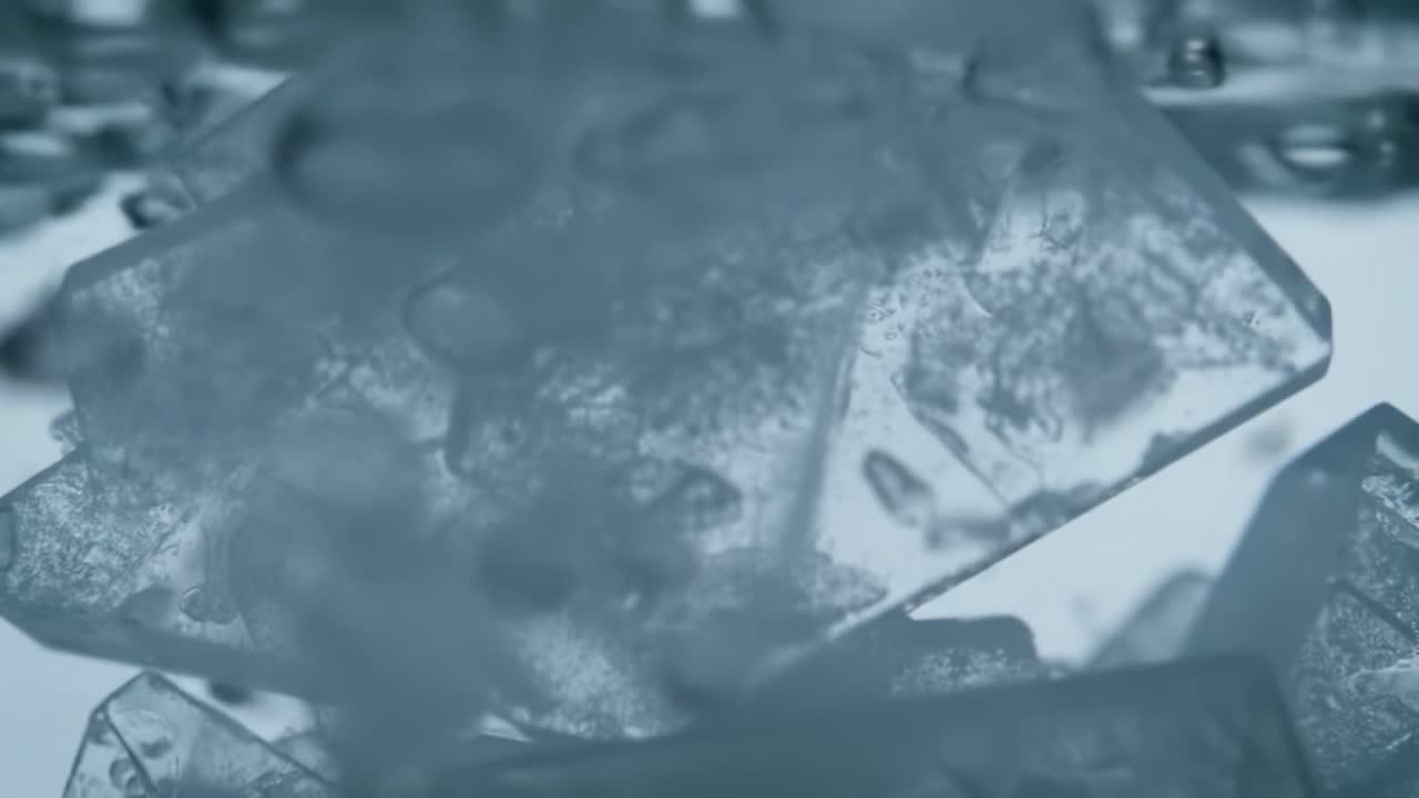 Water Droplet Creating Ripples on Surface Captured in Slow Motion