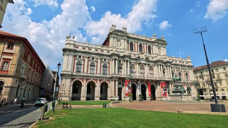 panoramic view of a grand historic building