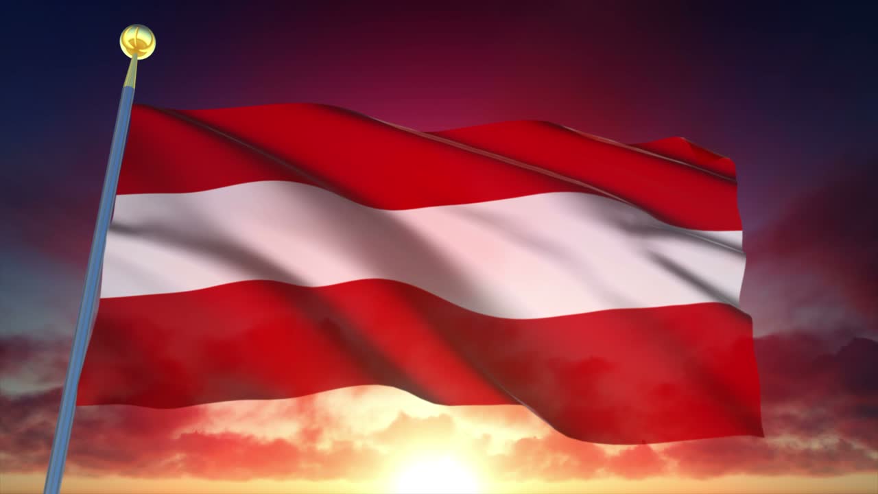 4k 매우 상세한 오스트리아의 발 loopable